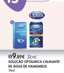 Oferta de Solução Oftámica Calmante De Água De Hamamelis por 9,89€ em Pingo Doce