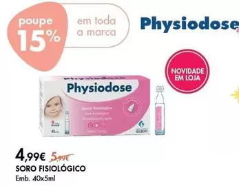 Oferta de A+ - Soro Fisiológico por 4,99€ em Pingo Doce