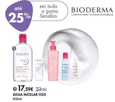 Oferta de A+ - Água Micelar H2o por 17,59€ em Pingo Doce