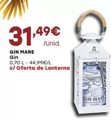 Oferta de Gin por 31,49€ em Intermarché