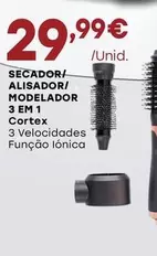 Oferta de Secador/ Alisador/ Modelador 3 Em 1 por 29,99€ em Intermarché