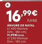 Oferta de Dim - Arvore De Natal por 16,99€ em Intermarché