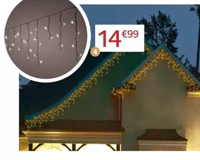 Oferta de Cascata Led Icicle por 14,99€ em Jardiland