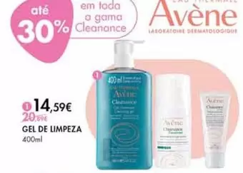 Oferta de Avène - Gel De Limpeza por 14,59€ em Pingo Doce