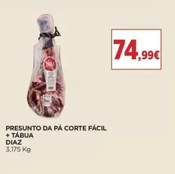 Oferta de Presunto Da Pa Corte Fácil + Tábua por 74,99€ em El Corte Inglés