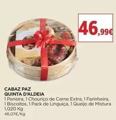 Oferta de Cabaz Paz Quinta D'Aldeia por 46,99€ em El Corte Inglés