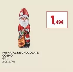 Oferta de Pai Natal De Chocolate por 1,49€ em El Corte Inglés