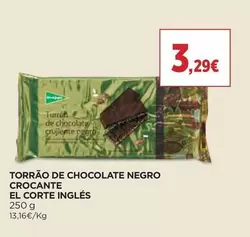 Oferta de Torrão De Chocolate Negroem El Corte Inglés