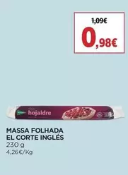 Oferta de Massa Folhadaem El Corte Inglés