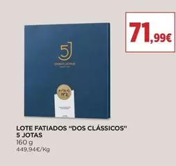 Oferta de 5 Jotas - por 71,99€ em superCOR