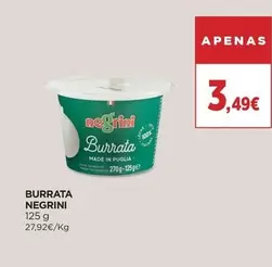 Oferta de Burrata por 3,49€ em superCOR