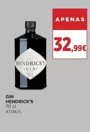 Oferta de Hendrick's - Ginem superCOR