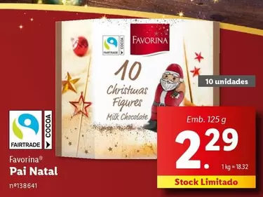 Oferta de Favorina - Pai Natal por 2,29€ em Lidl