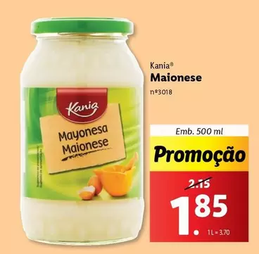 Oferta de A+ - Maionese por 1,85€ em Lidl