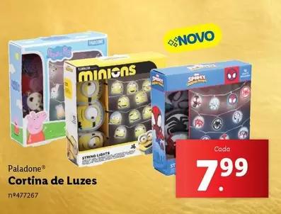 Oferta de Minions - Cortina De Luzes por 7,99€ em Lidl