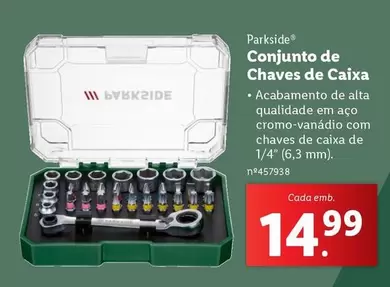 Oferta de .Com - Conjunto De Chaves De Caixa por 14,99€ em Lidl