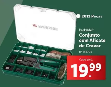 Oferta de .Com - Conjunto Alicate De Cravar por 19,99€ em Lidl