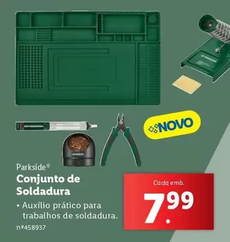 Oferta de Parkside - Conjunto De Soldadura por 7,99€ em Lidl