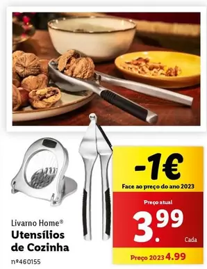 Oferta de Utensilios De Cozinha por 3,99€ em Lidl