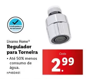 Oferta de Regulador Para Torneira por 2,99€ em Lidl