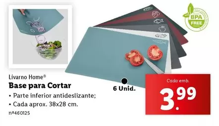 Oferta de Base Para Cortar por 3,99€ em Lidl