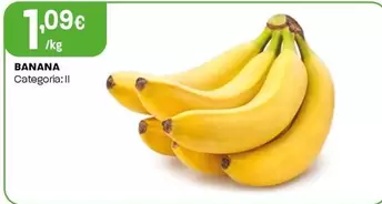 Oferta de Banana por 1,09€ em Intermarché