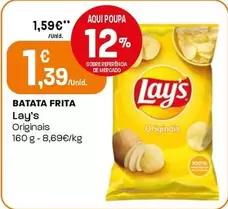 Oferta de Lay's - Batata Frita por 1,39€ em Intermarché