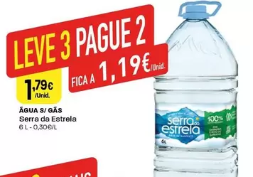 Oferta de Serra da Estrela - Água S/Gas por 1,79€ em Intermarché