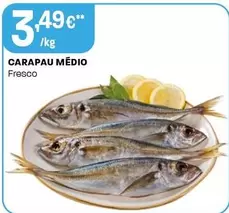 Oferta de Carapau Médio  por 3,49€ em Intermarché