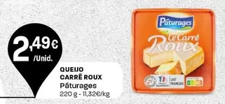 Oferta de Queijo por 2,49€ em Intermarché