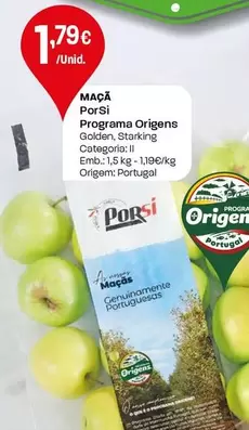 Oferta de Porsi - Maçã por 1,79€ em Intermarché