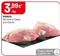 Oferta de Porco por 3,99€ em Intermarché