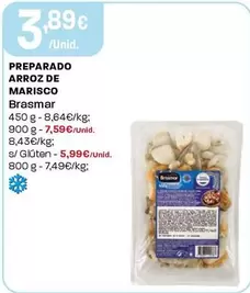 Oferta de Brasmar - Preparado Arroz De Marisco por 3,89€ em Intermarché