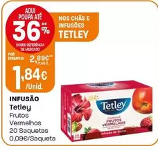 Oferta de Tetley - Infusão por 1,84€ em Intermarché