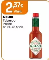 Oferta de Tabasco - Molho  por 2,37€ em Intermarché