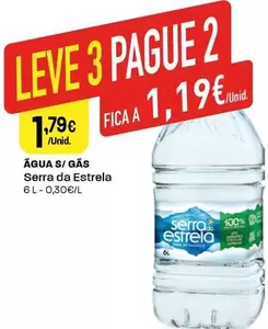 Oferta de Serra da Estrela - Água S/Gas por 1,79€ em Intermarché