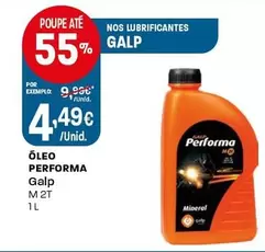 Oferta de Óleo Performa por 4,49€ em Intermarché