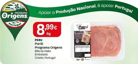 Oferta de Porsi - Peru por 8,99€ em Intermarché