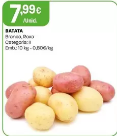 Oferta de Batata por 7,99€ em Intermarché