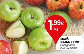 Oferta de Maçã Granny Smith por 1,99€ em Intermarché