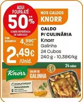 Oferta de Knorr - Caldo P/Culinária  por 2,49€ em Intermarché