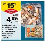 Oferta de Continente - Preparado P/ Mariscada S/ Gluten por 4,99€ em Continente