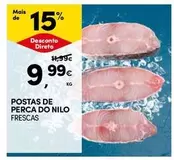 Oferta de Postas De Perca Do Nilo por 9,99€ em Continente