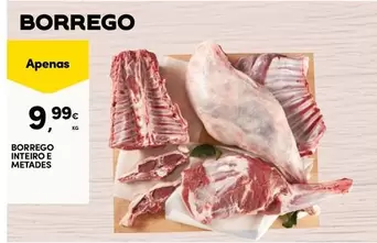 Oferta de Borrego Inteiro E Metades por 9,99€ em Continente