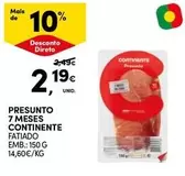 Oferta de Continente - Presunto 7 Meses por 2,19€ em Continente