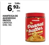 Oferta de Prozis - Manteiga De Amendoim Prozis por 6,92€ em Continente