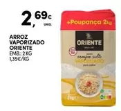 Oferta de Oriente - Arroz Vaporizado por 2,69€ em Continente