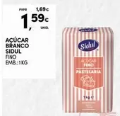 Oferta de Sidul - Açúcar Branco por 1,59€ em Continente