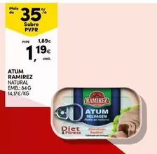 Oferta de Ramirez - Atum Natural por 1,19€ em Continente