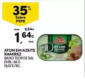 Oferta de Ramirez - Atum Em Azeite por 1,64€ em Continente